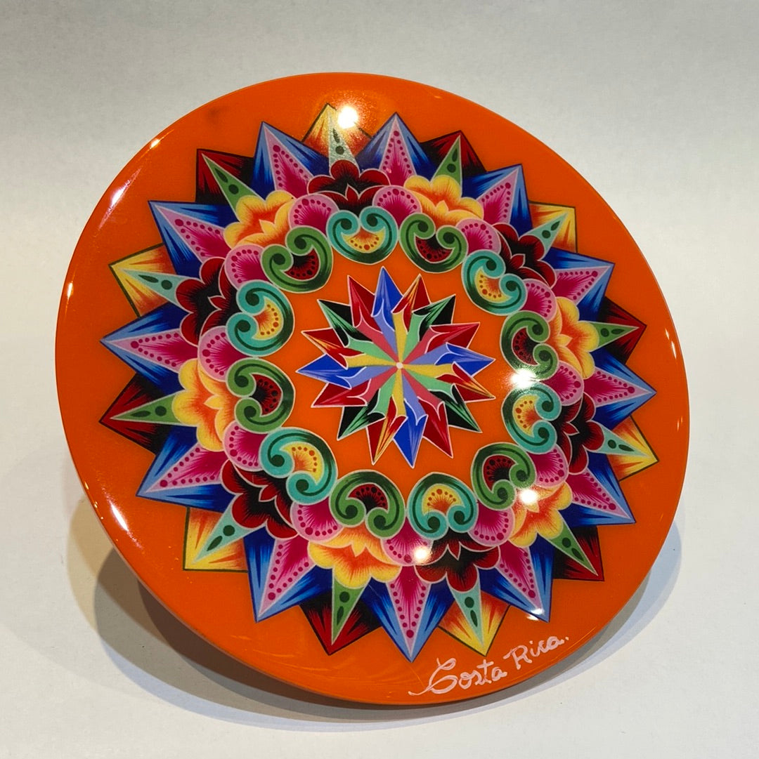 Costa Rican Wooden Trivet - Oxcart design 12"