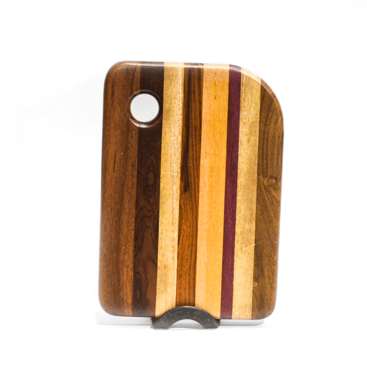 Wooden cutting board - Mixed woods Handle