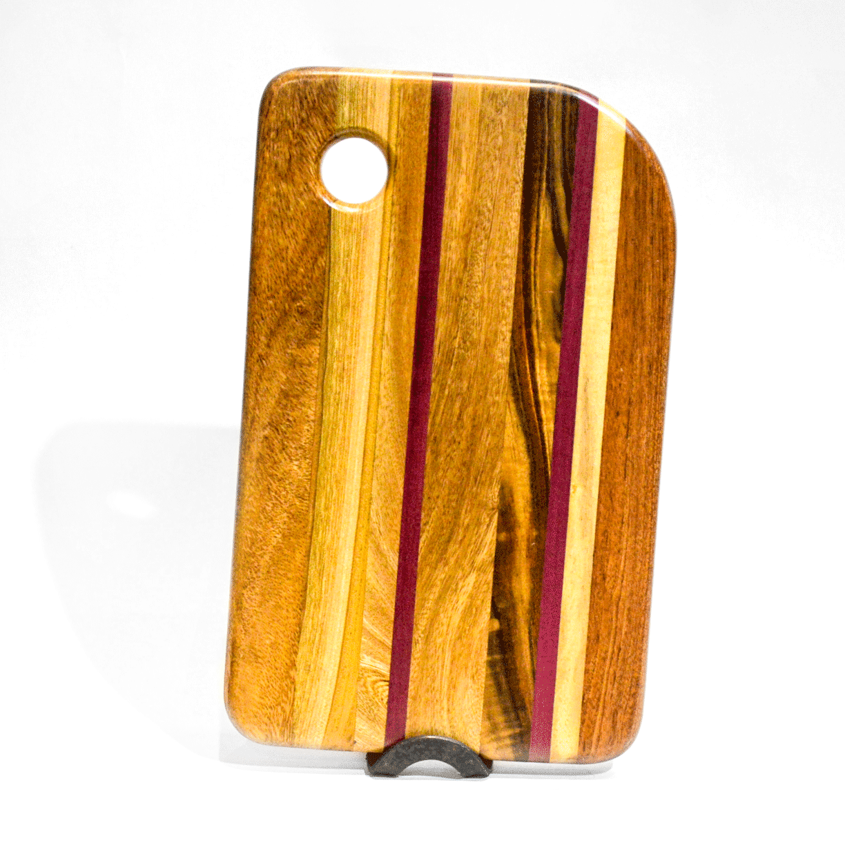 Wooden cutting board - Mixed woods Handle