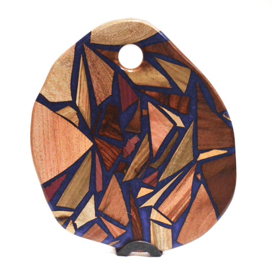 Wooden cutting board - Purple