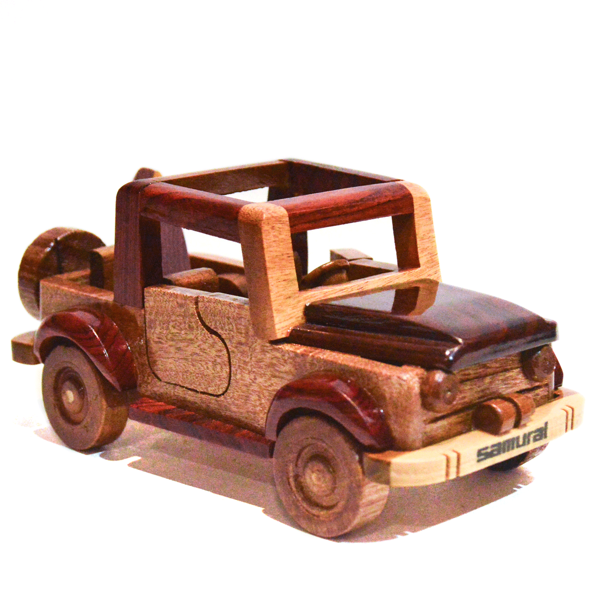 www.costaricacongo.com www.costaricagiftshops.com gift souvenir handmade Wooden collection car Samurai