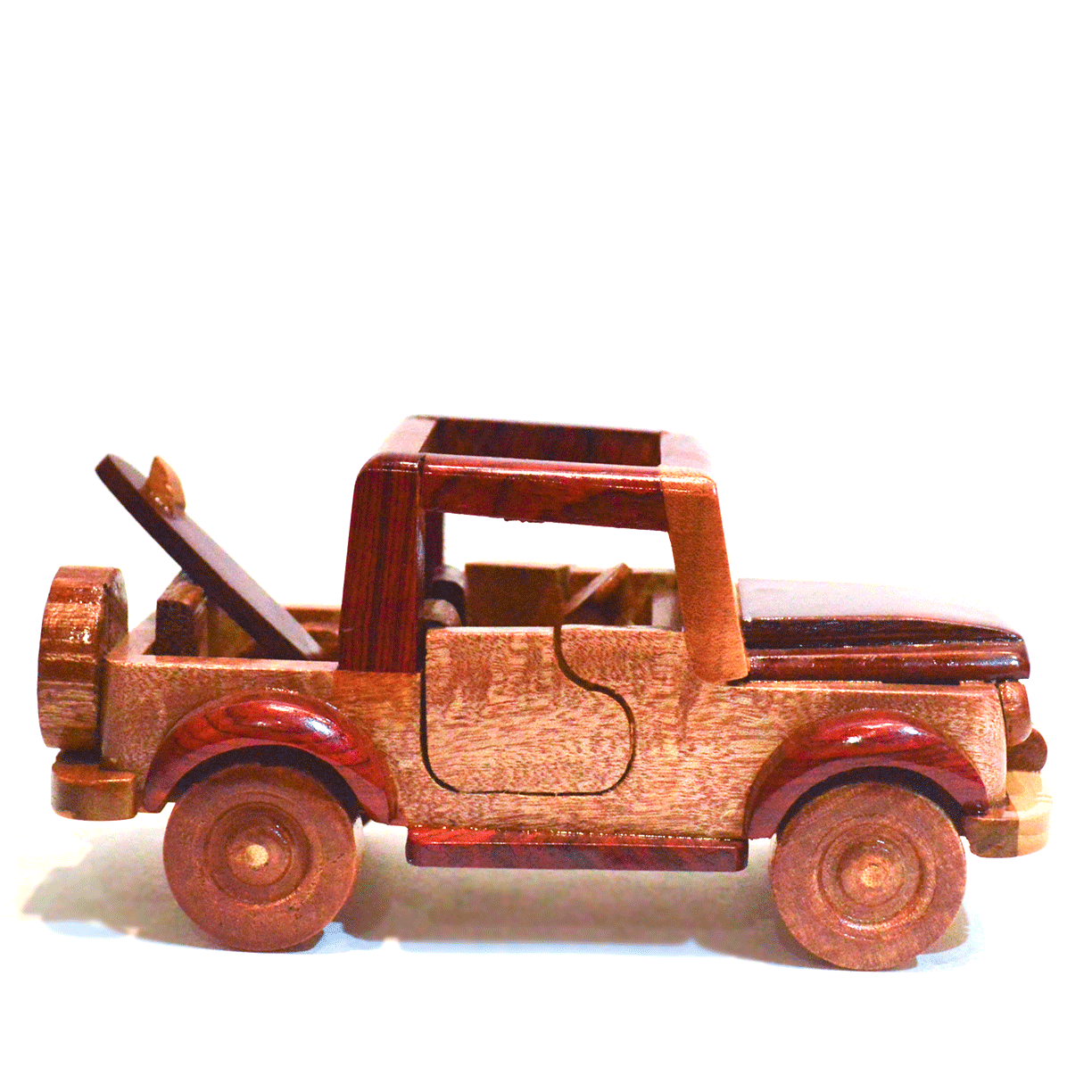 Wooden collection car Samurai