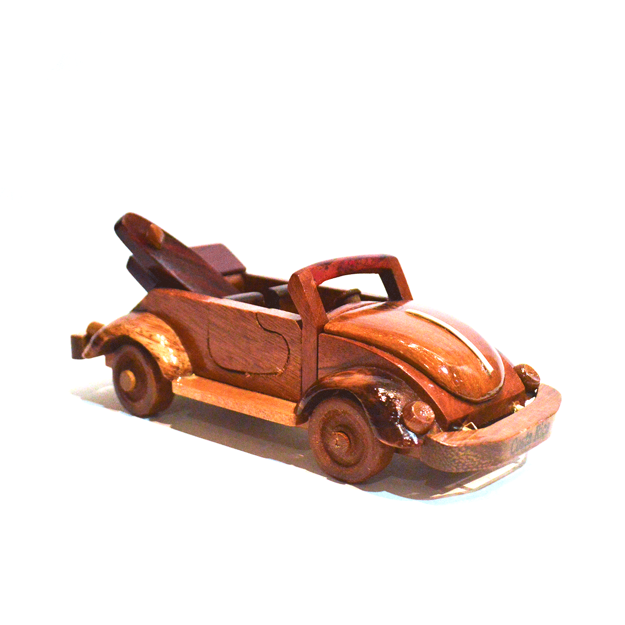 www.costaricacongo.com www.costaricagiftshops.com gift souvenir handmade Wooden collection car Volkswagen Surf