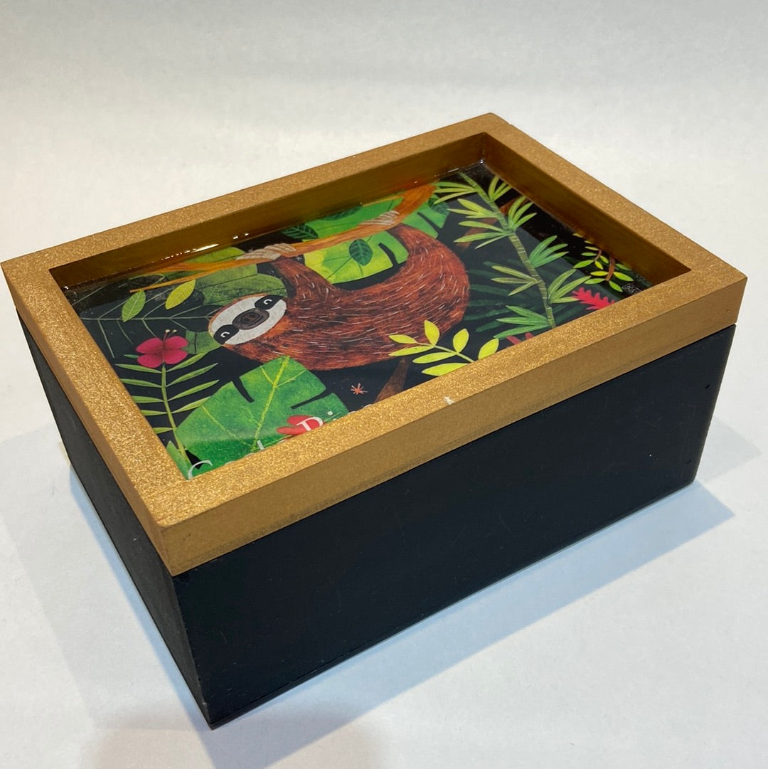 Wooden Tea Box