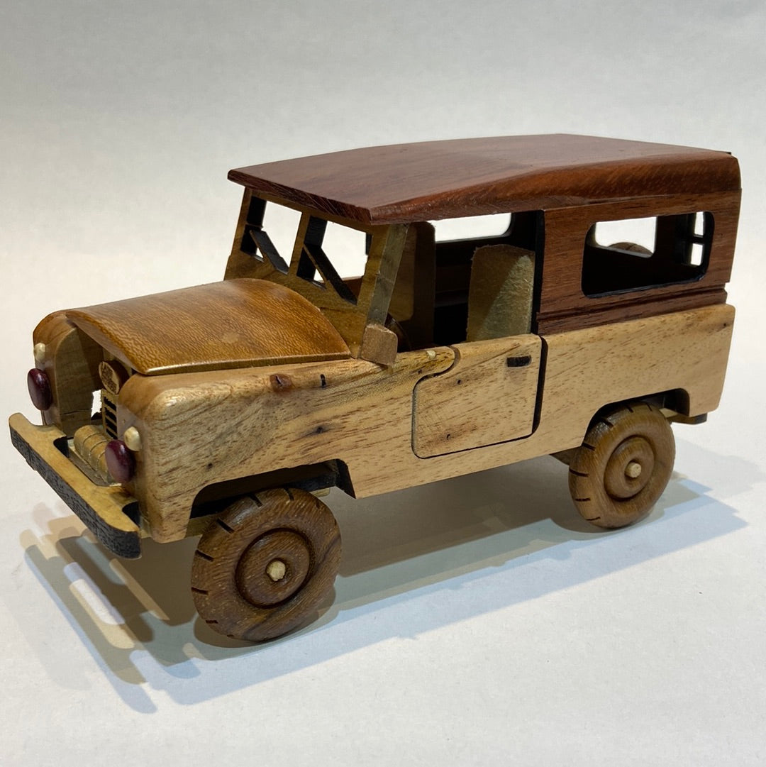 Wooden Jeep