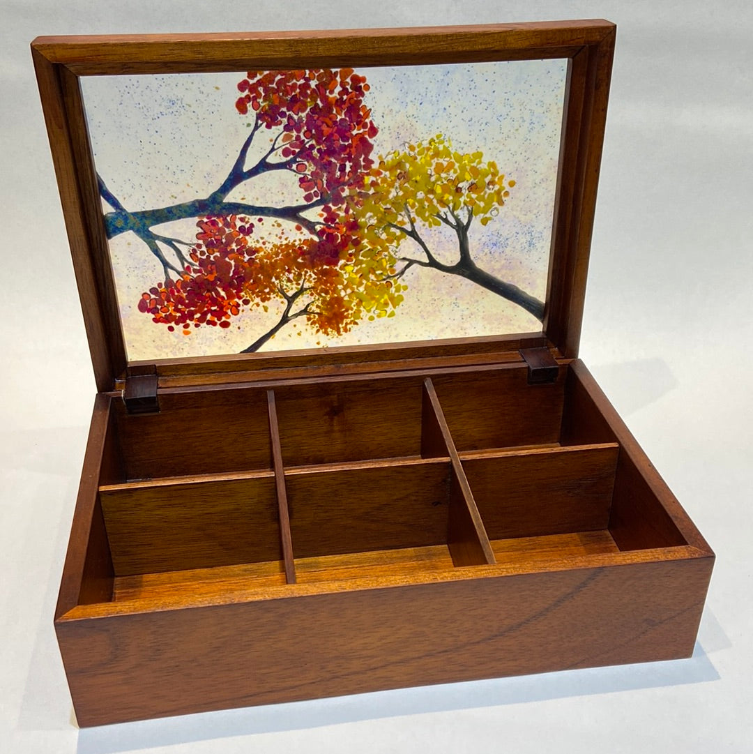 Wooden Tea Box