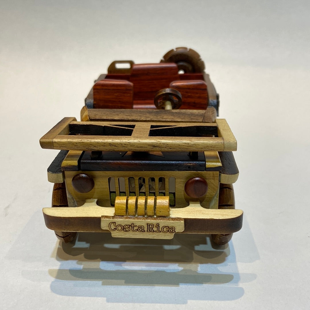 Wooden Jeep