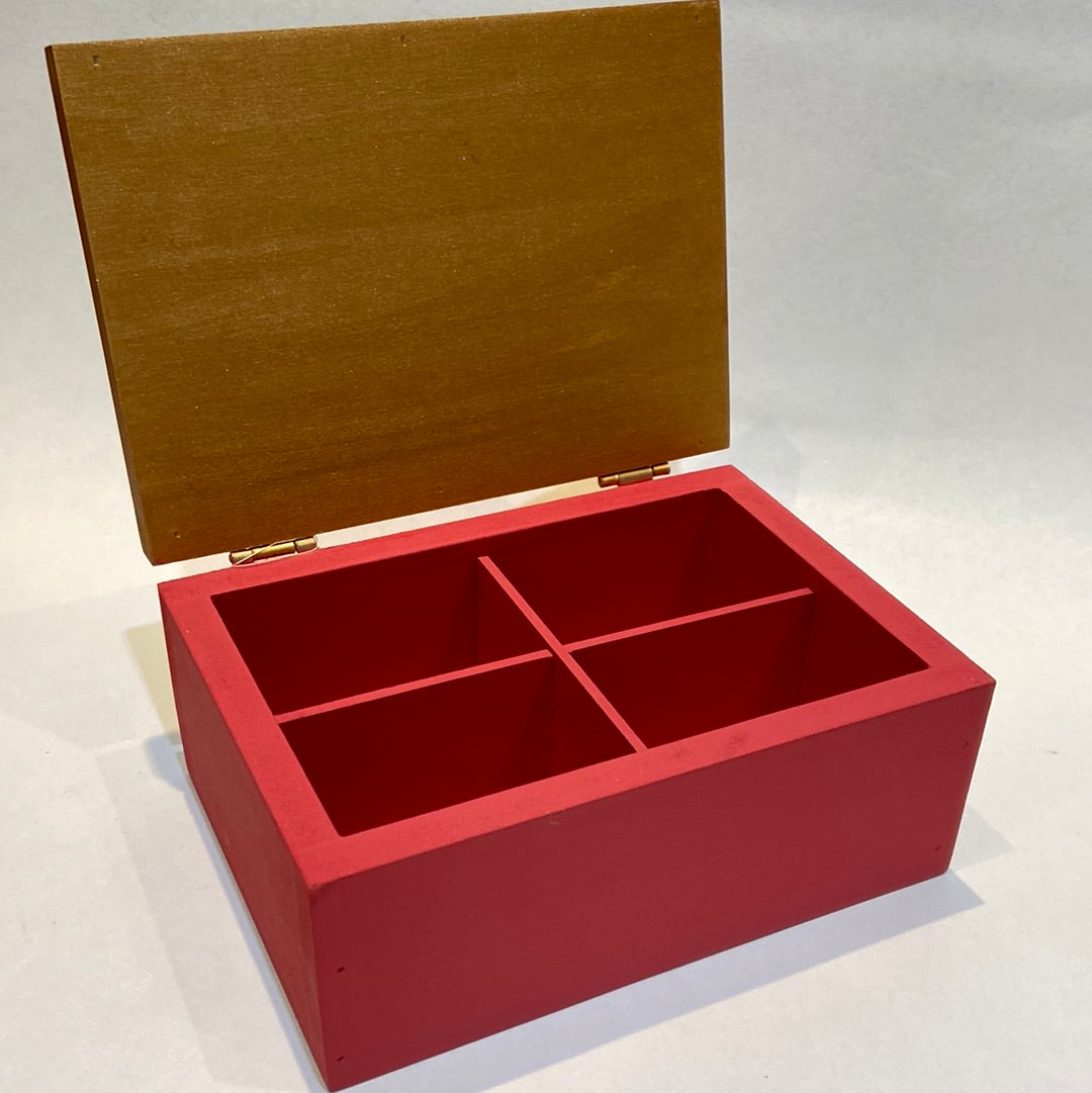 Wooden Tea Box