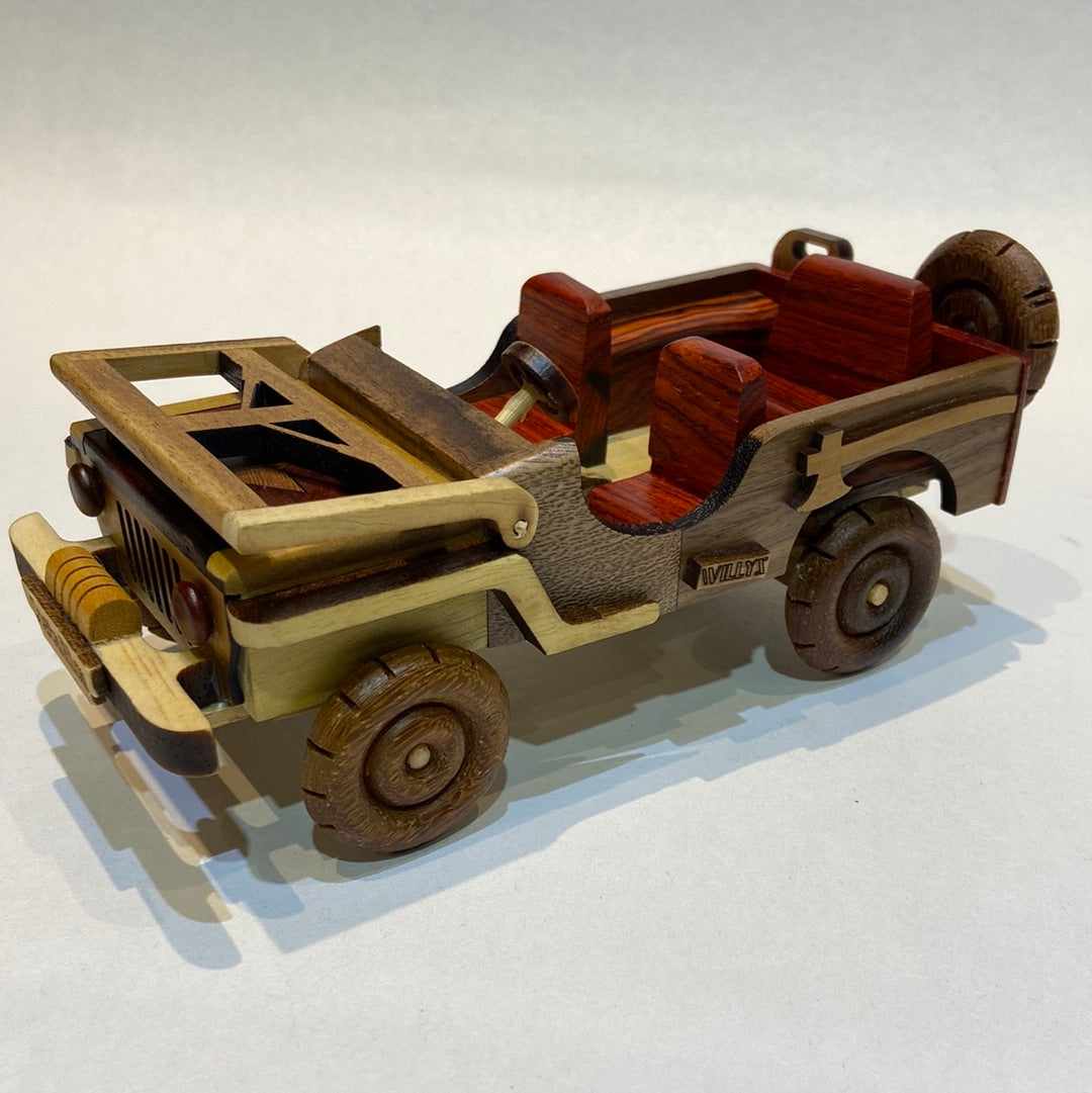 Wooden Jeep