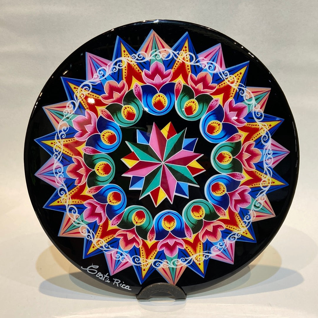 Costa Rican Wooden Trivet - Oxcart design 12"