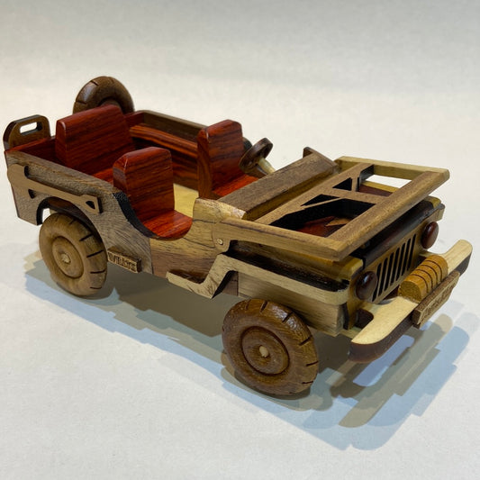 Wooden Jeep