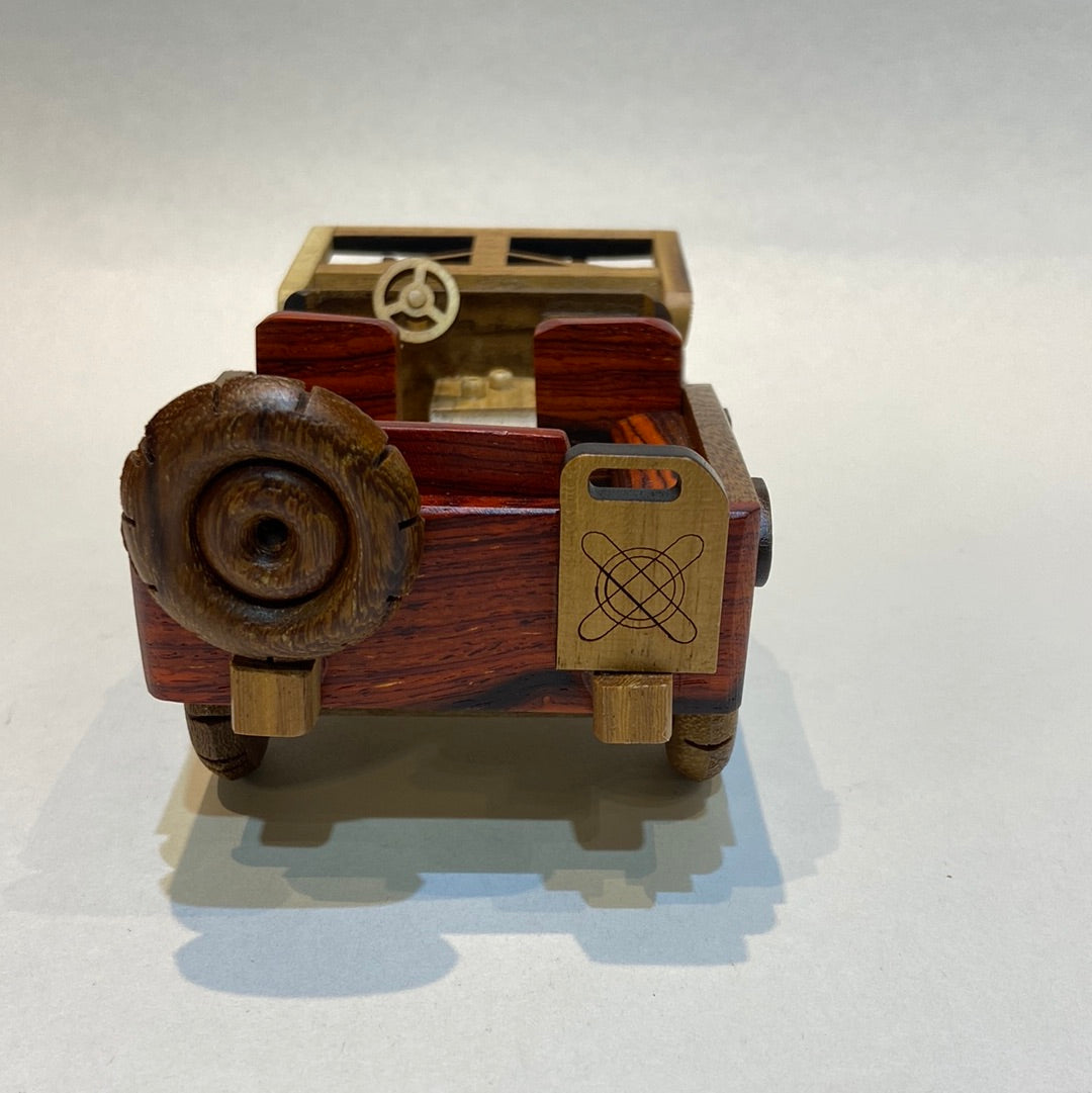 Wooden Jeep